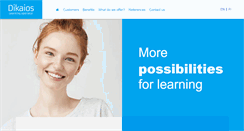 Desktop Screenshot of dikaios.fi
